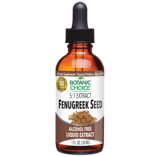 Botanic Choice Liquid Extract, Fenugreek Seed, 1 Fluid Ounce