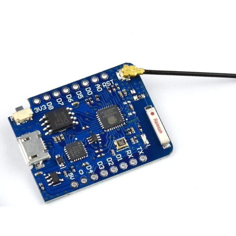CANADUINO® WEMOS D1 Mini Pro 16MB ESP8266 WiFi, External high-gain
