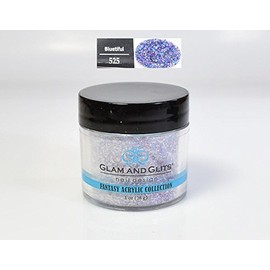 FANTACY ACRYLIC POWDER COLOR - Glam and Glits 1oz/28g - Choose Your Colors (525 - Bluetiful)