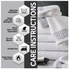 2 Pack Bath Sheets Towels Extra Large Set, Greek Pattern