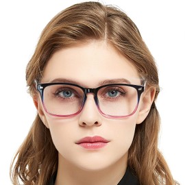 MARE AZZURO Blue Light blocking Reading Glasses Women Computer Readers 0 1.0 1.25 1.5 1.75 2.0 2.25 2.5 2.75 3.0 3.5 4.0 5.0 6.0 (Purple, 350)