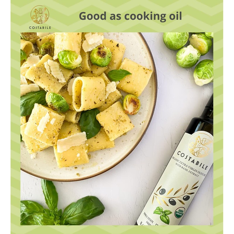 Costabile Orange Infused Extra Virgin Olive Oil and Basil Infused