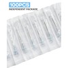 23 Gauge 1 Inch Needles Dispensing Needle, 100 Pack Luer