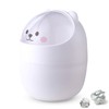 Cute Mini Desktop Trash Can, Cartoon Cat Animal Shape Waste