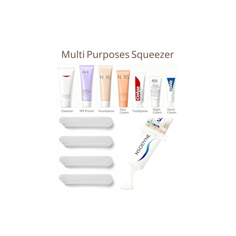 8 Pack Toothpaste Suqeezers