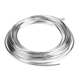 BOROCO Car Door Edge Protection Rubber Edge Trim, Car Door Edge Strip, Scratch Protection, Protective Cover Shape (6 m / 19.7 ft, Silver)