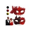 2 Antifaz Fiesta Mascaras Halloween Pareja Carnaval Cosplay