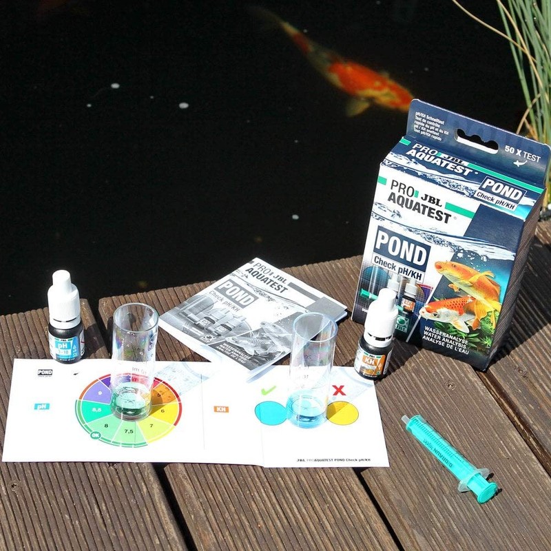 JBL PROAQUATEST POND Check pH/KH Water Test Kit with 50