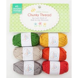 Riley Blake Chunky Thread Samplers by Lori Holt of Bee in My Bonnet, Including Sampler Package #3 and #4. (Package 3 &4)