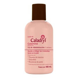 Caladryl Loción En Crema Frasco Con 180 Ml