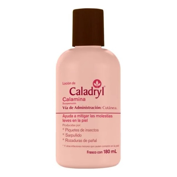 Caladryl Loción En Crema Frasco Con 180 Ml