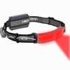 GaiGaiMall RED Light Headlamp Rechargeable 6 Mode Wide Beam Led