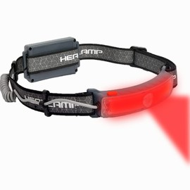 GaiGaiMall RED Light Headlamp Rechargeable 6 Mode Wide Beam Led Red headband Light for Night Hunting Astronomy Aviation