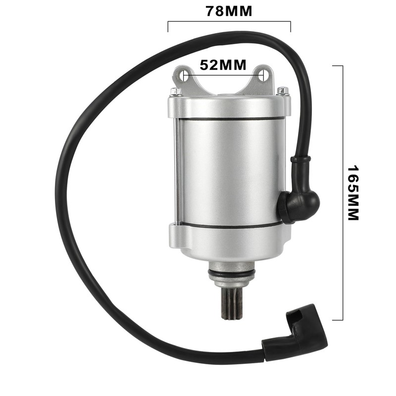 BAOUFF Starter Motor Assembly for Hawk 250,Dirt Bike Starter Motor