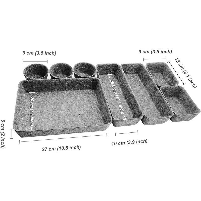 引き出し整理 仕切り デスク 引出し オーガナイザー 机 整頓 収納トレー 仕切り収納 小物入れ