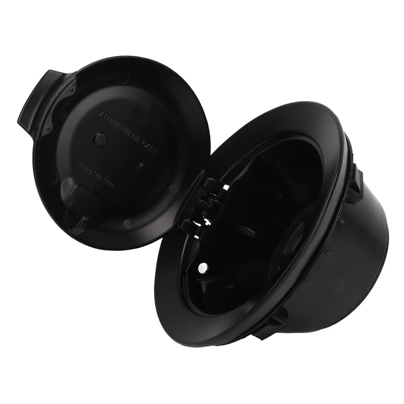 Fuel Filler Cap Matte Black 68250120AA Gas Door Cap Replacement