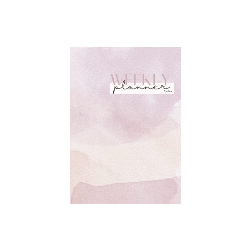 Minimalist Weekly Planner: Weekly schedule