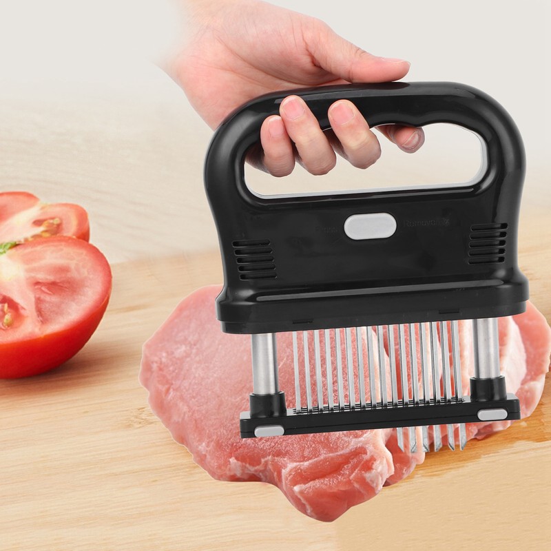 Detachable Meat Tenderizer Tool with 48 Needles Meat Hammer for