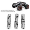 3Pcs 5mm to 5mm Inner Dia Rotatable Universal Steering Shaft