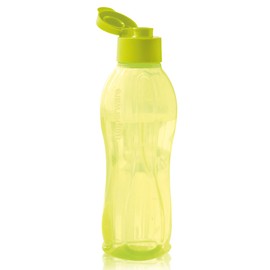 Tupperware: Botella hermética de agua EcoTwist de 1L. Color verde claro