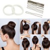 Hair Bun Shaper Set, Include 3 Pieces Hair Bun Donut,