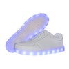 YuanRoad Unisex LED Shoes Light Up Shoes for Women Men LED Sneakers with USB Charging Dancing Shoes SAJIADX518-White-388