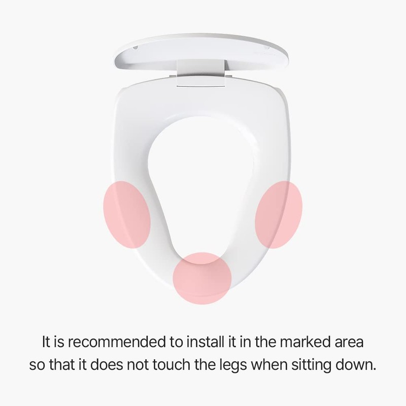 Toilet Seat Handle - clip type, Easy installation (Clip x