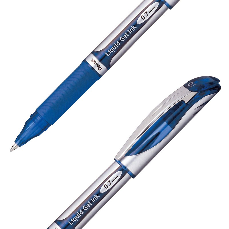 Pentel BL57BP-C Bolígrafo Energel Dx 0.7 mm Azul Bl 1