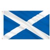 Scottish Flag 5ft x 3ft, Large Scotland Flags with Brass