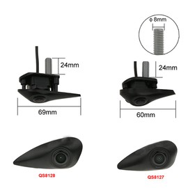 Dynavsal Vehicle-Specific Car Front View Logo Embedded Camera Front View System Waterproof for Hyundai IX35 Accent Azera Elantra Entourage Genesis i20 i30 i40 i45 Santa Fe Sonata