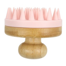 Outanaya Scalp Massager Shampoo Brush Soft Exfoliator for Deep Cleaning Relaxation Convenient Shower Brush for Hair Washing Cute Design for All Hair Types