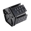 Coin Counter Coin Sorter with Pen Holder Rotatable Piggy Bank