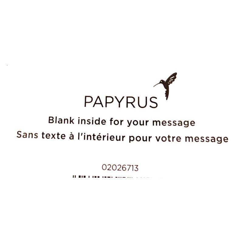 Papyrus Gem Palm Tree Card, 1 EA