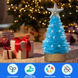 Keedolla 15 Oz Beach Sea Glass Crafts Flat Frosted Sea Glass, Blue Bulk Sea Glass Decor Seaglass Pieces for DIY Crafts, Weddings & Home Decor