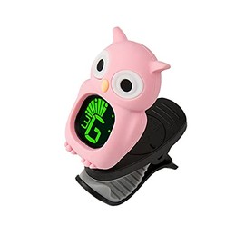 SWIFF SWIFF Clip On Tuner Character Tuner Owl B7 OWL TUNER PINK