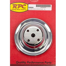 Racing Power Company R9604 Chrome LWP Pulley for Small Block Chevy