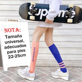 Calcetines de Compresion Mujer,5 pares medias de compresion mujer,Circulantes de 23-32mmHg Aliviar Varices,Antideslizantes y Absorbentes Sudor,Cómodos y Moda,para correr,cuidado del ejercicio físicos
