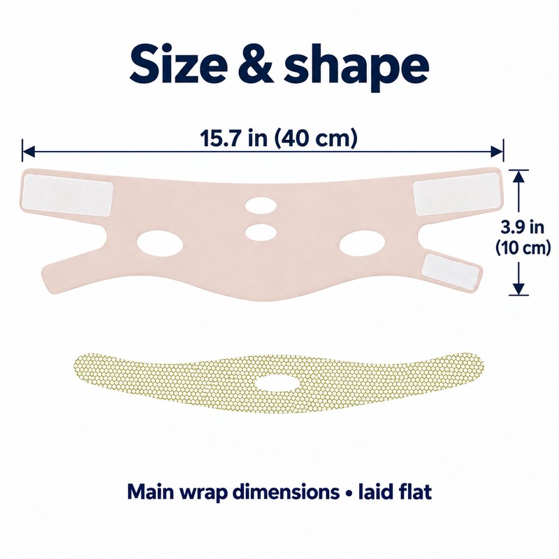 Face-Lift With Sleep Face V Shaper Facial Slimming Bandage Relaxation