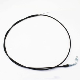 TDR Universal Throttle Cable 1.8m for Gas Scooter Go Kart Buggy Mini Bike Rubber Metal Replacement Parts Black Silver