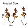 Women's Deer Headband, Deer Antlers Horns, Deer Ears, Reindeer Headband,