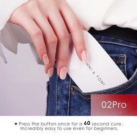 DANNI & TONI UV Light UV Lamp for Gel Nail Mini Size Comapact Travel Size