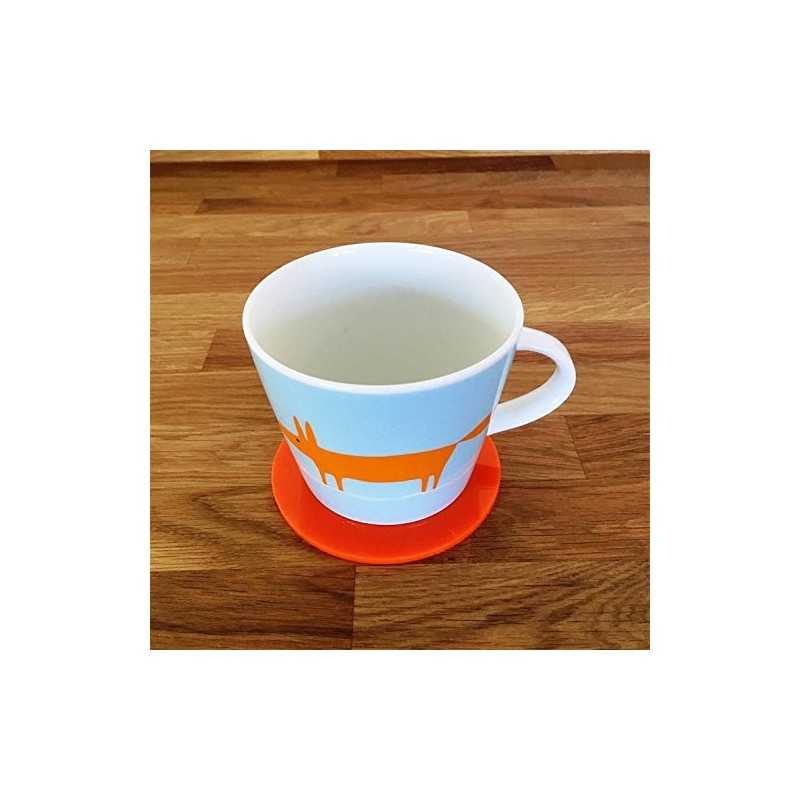 Round Coaster Set - Orange - Set of 4