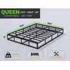 AROMUSTIME Queen Box Spring 9 Inch High Profile Black Heavy