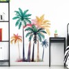 Palm Tree Wall Decals Tropical Plants Palm Grove Wall Stickers