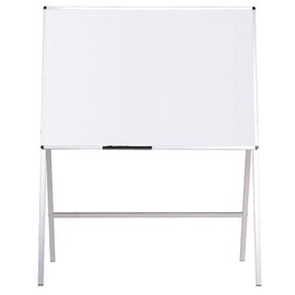 VIZ-PRO Magnetic H-Stand Whiteboard/Adjustable Dry Erase Easel,36 x 48 Inches