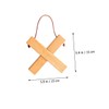 Ciieeo Detachable Wooden Pot Mat Heat Insulation Pad Scalding Casserole