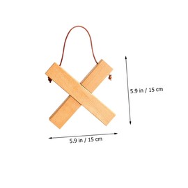 Ciieeo Detachable Wooden Pot Mat Heat Insulation Pad Scalding Casserole Place Mat for Dining and Restaurant Quality with Workmanship