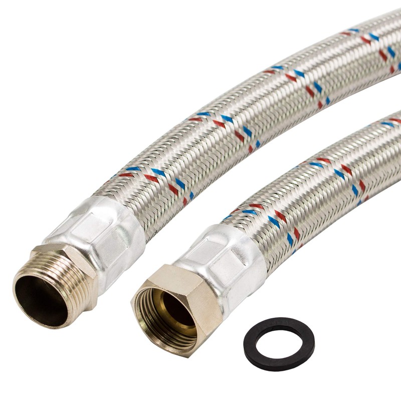 Domestic Waterworks Stainless Steel Flexible Hose 1 Inch Reinforced Hose