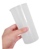 Kisangel 1 Set Rain Gauge Tube Plastic Outdoor Rain Measuring