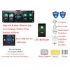 4 Gang Rocker Switch Panel ON Off Switch USB QC